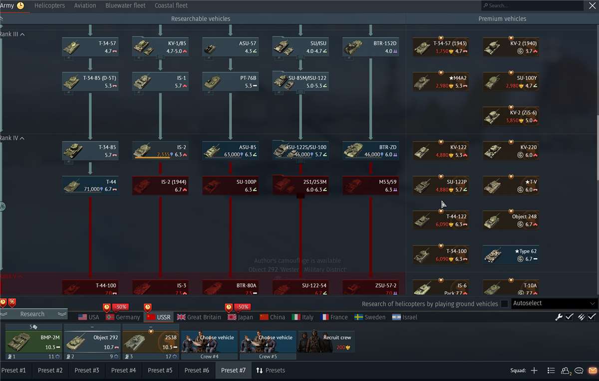 War Thunder account 2013 Old guard account 